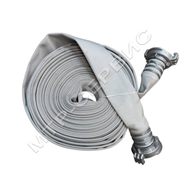 Рукав пожарный для техники износостойкий РПМ(В)150-1,2-УХЛ1 с головкой рукавной ГР-150А Рукав пожарный для техники износостойкий РПМ(В)150-1,2-УХЛ1 с головкой рукавной ГР-150А